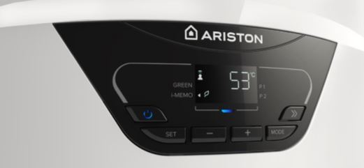 display ariston hybrid